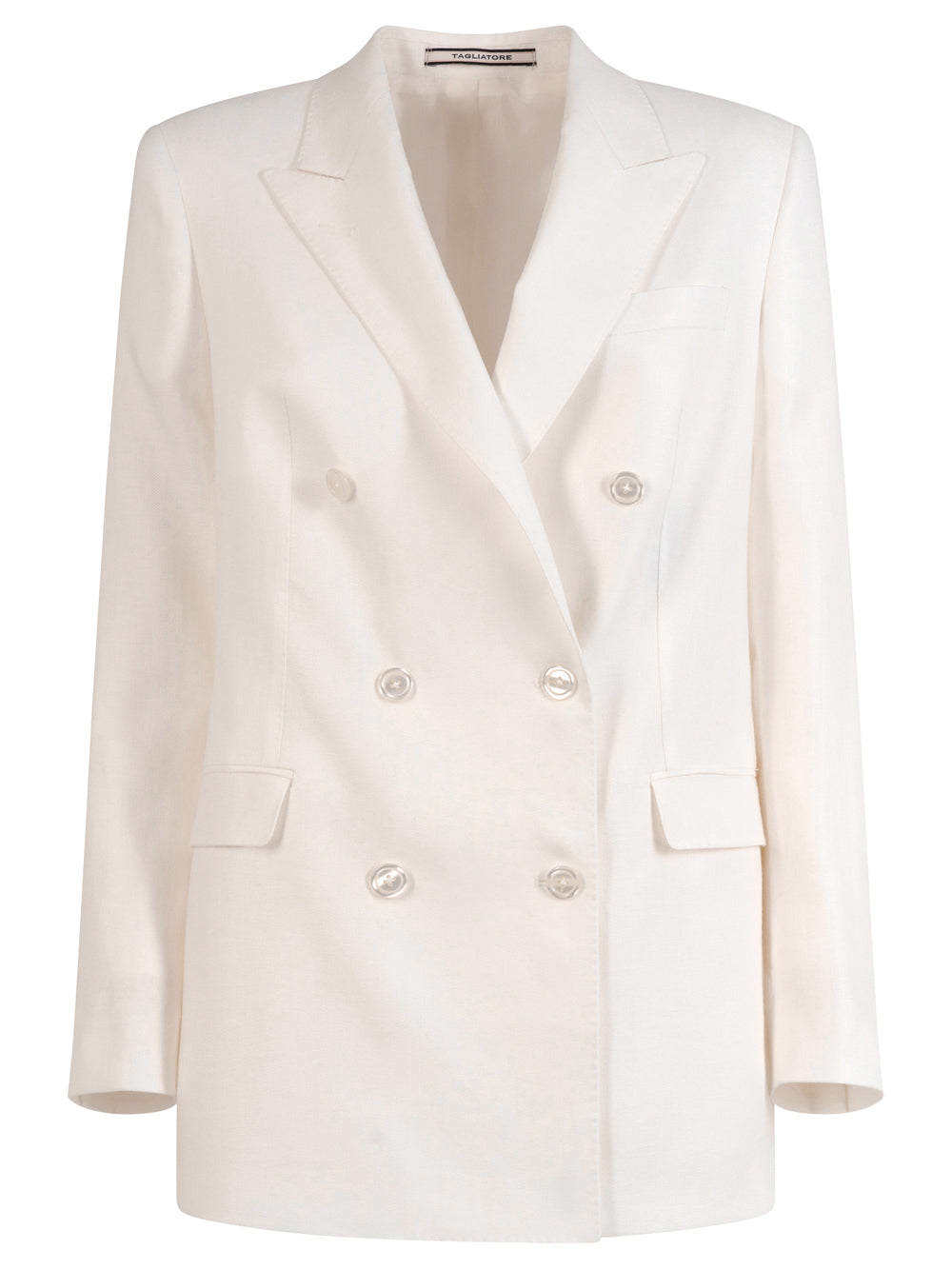 JASMINE DOUBLE-BREASTED LINEN BLAZER