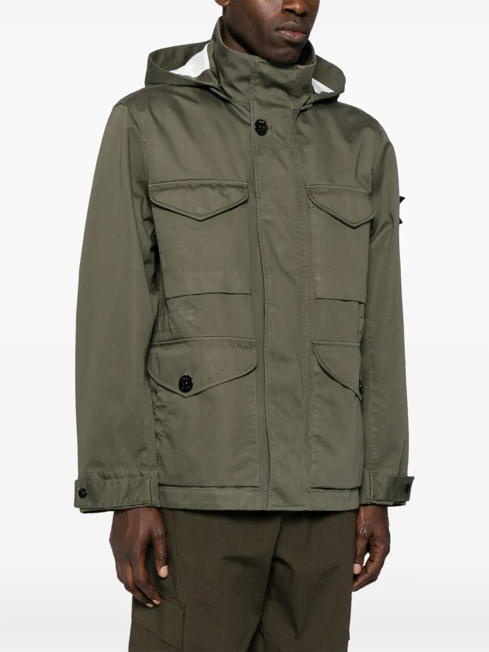 WATERPROOF AND WINDPROOF FIELD JACKET
