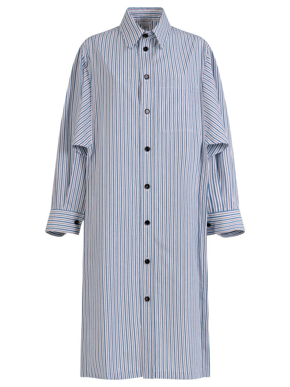 LIGHT COTTON STRIPED DRESS