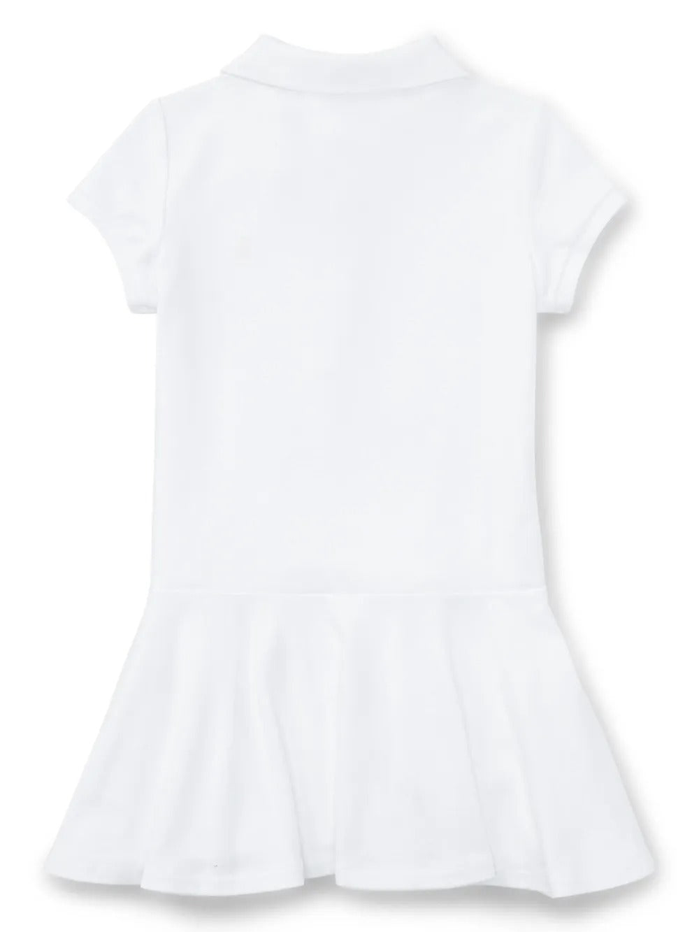 STRETCH MESH POLO DRESS