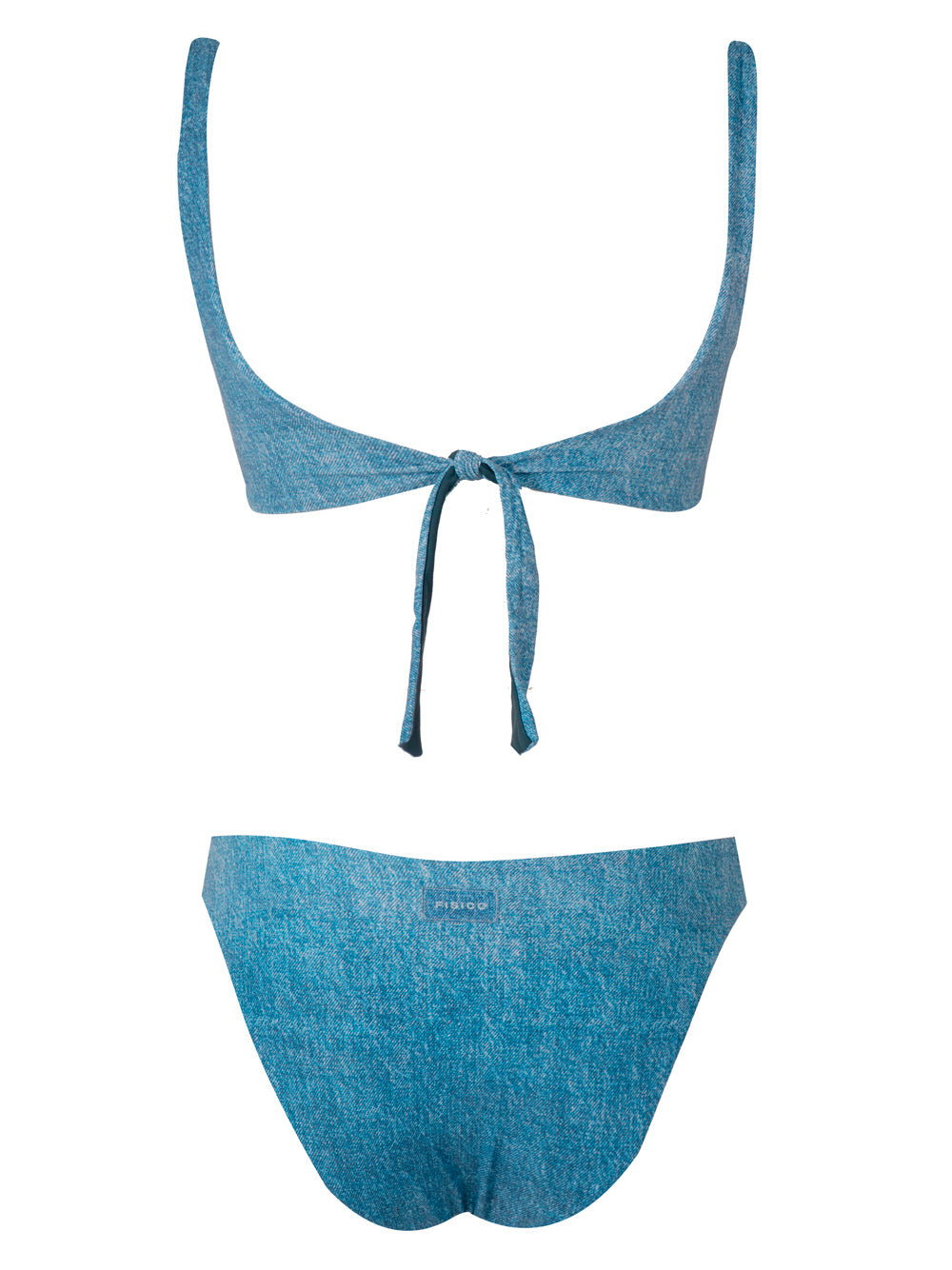 DENIM-EFFECT BIKINI