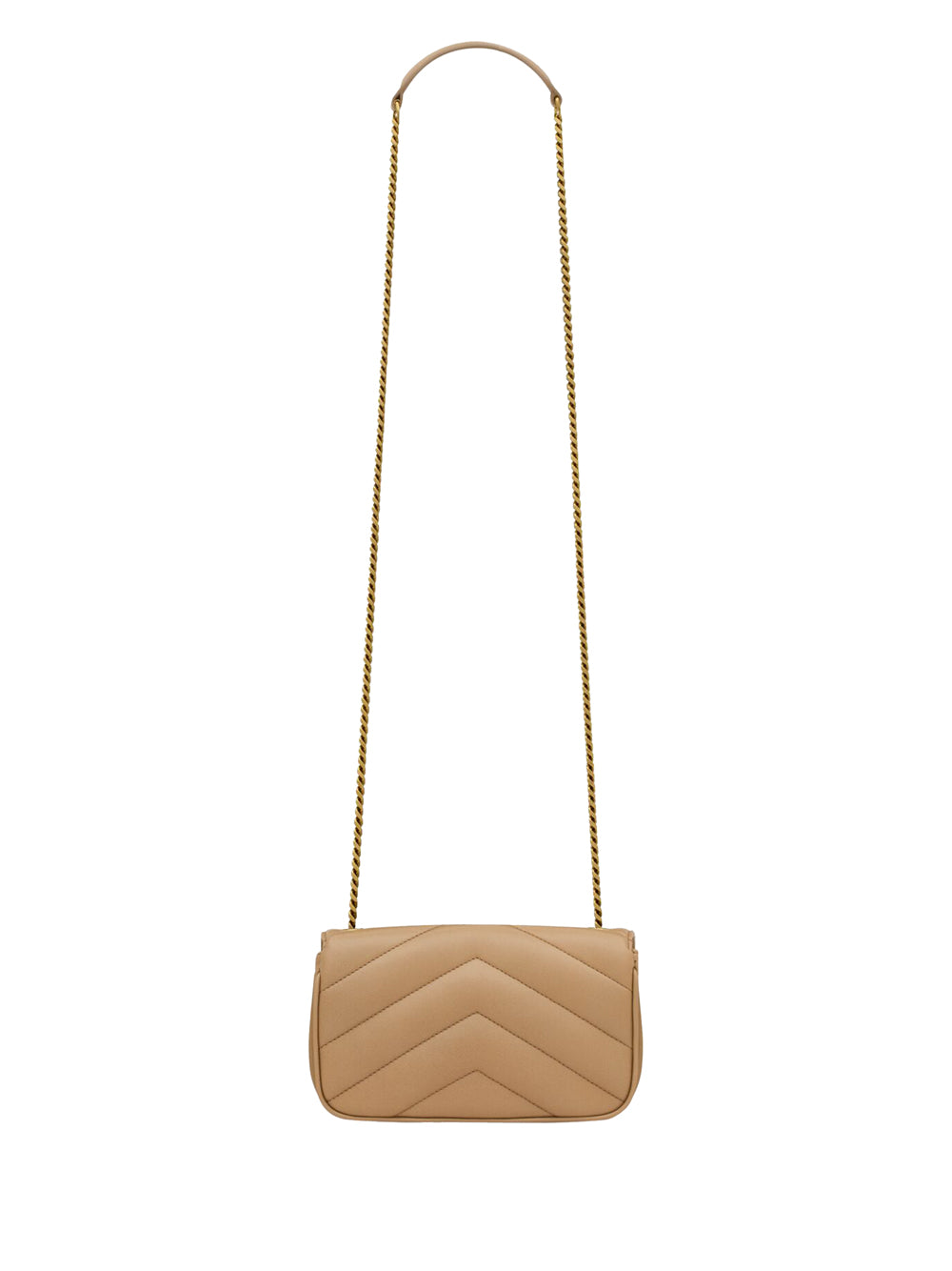 LOULOU MINI CHAIN BAG IN LAMBSKIN