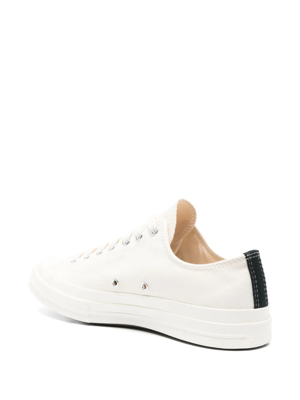CHUCK TAILOR RED HEART LOW TOP SNEAKERS