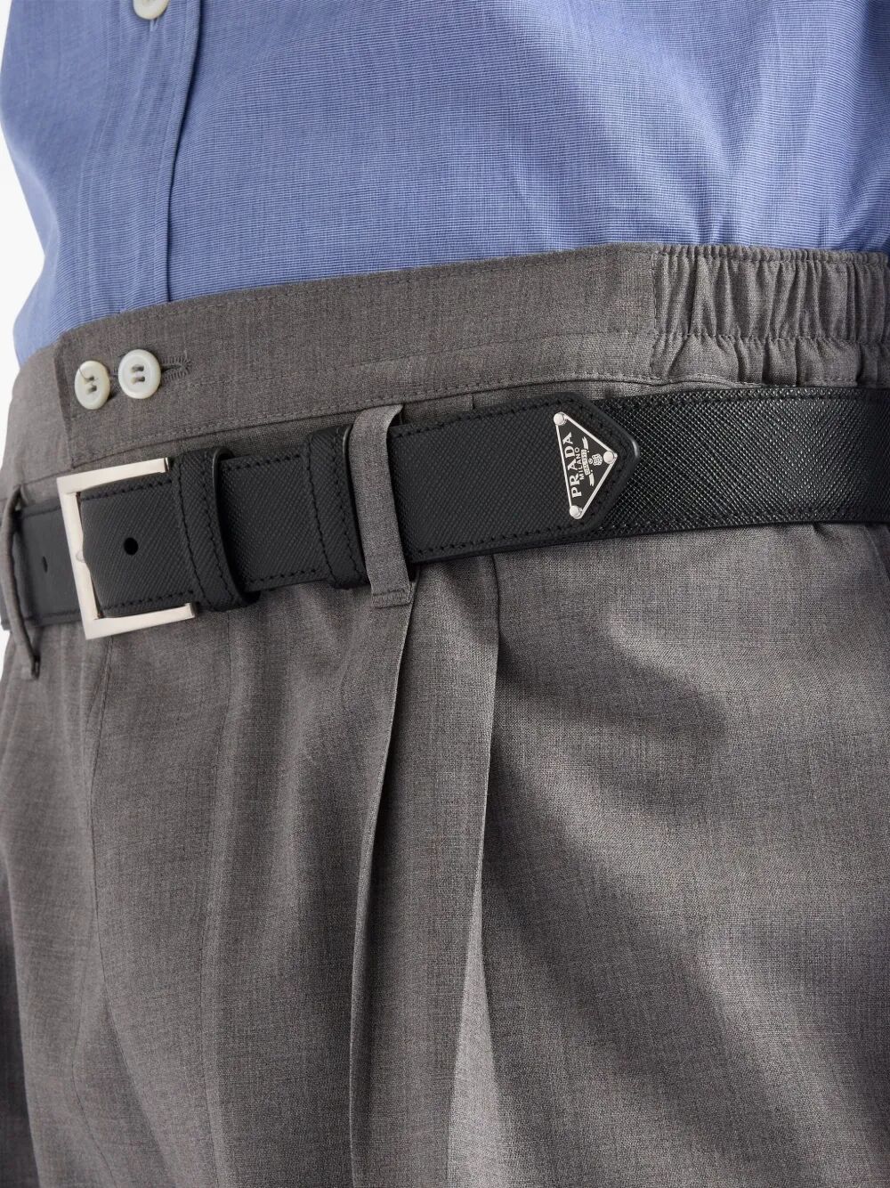 SAFFIANO LEATHER BELT