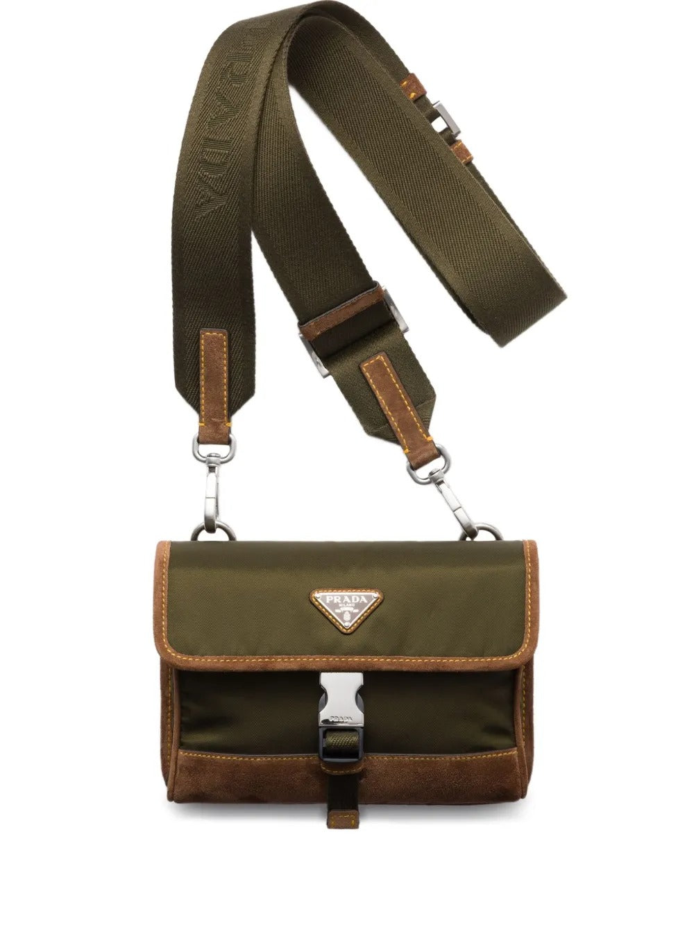 RE-NYLON AND SUEDE SMARTPHONE CASE