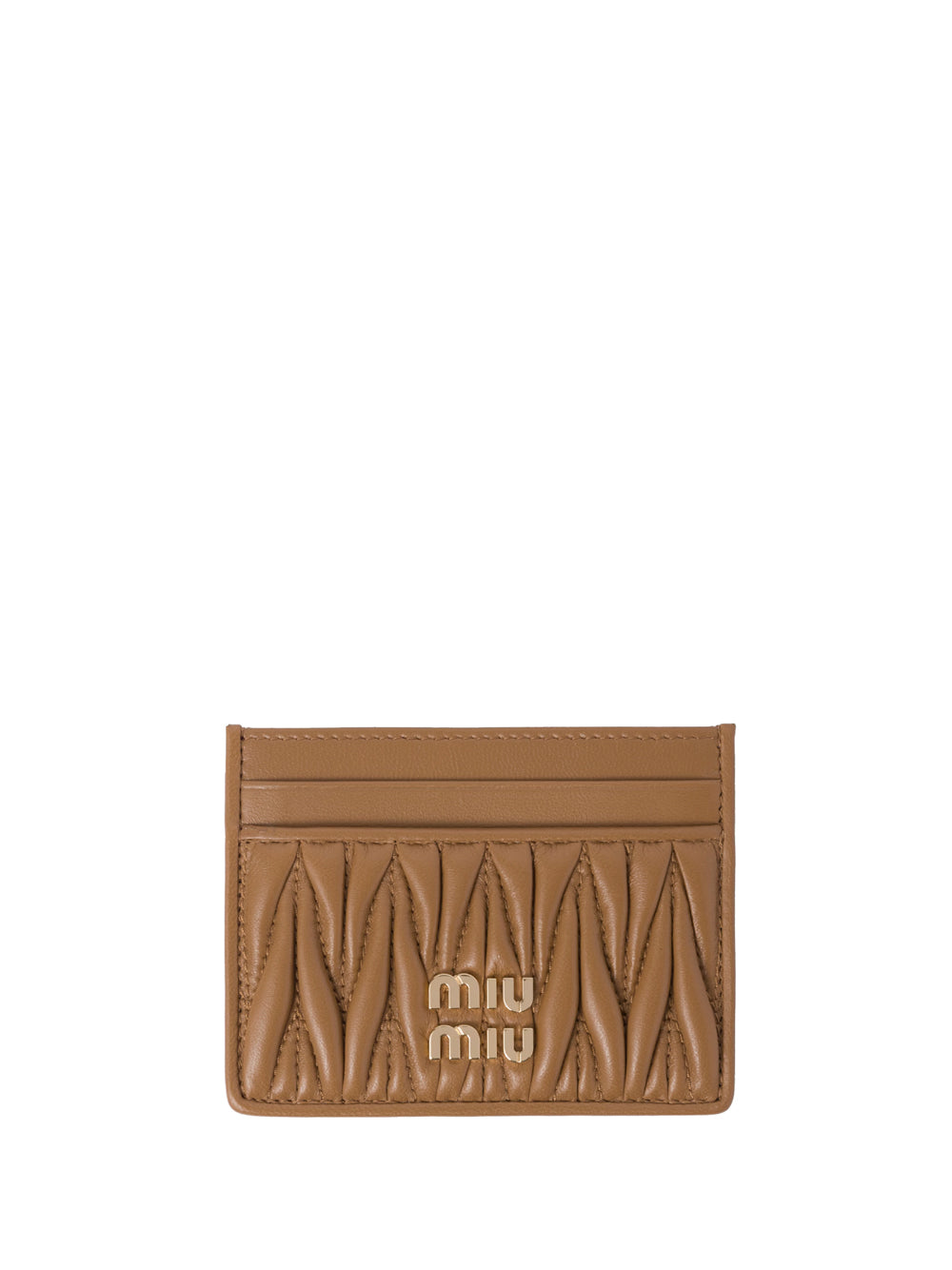 MATELASSÉ NAPPA LEATHER CARD HOLDER