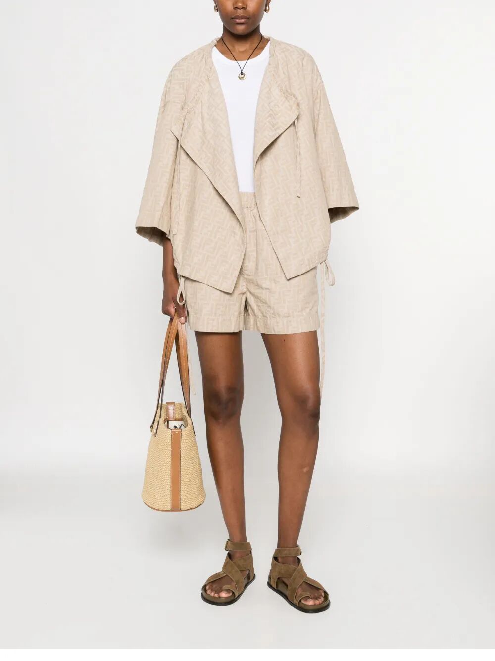 FF DENIM CHAMBRAY SHORTS