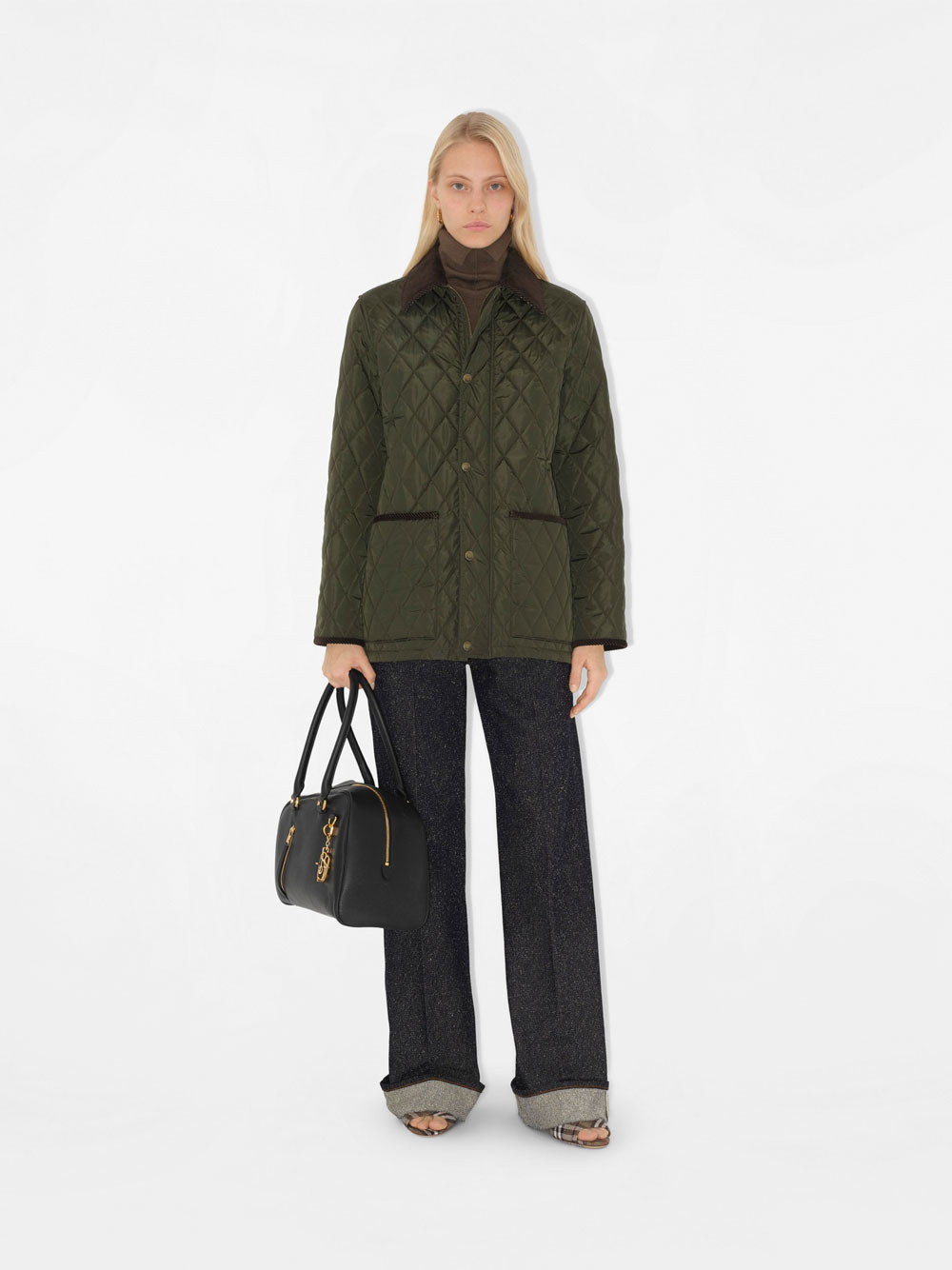 TAL QUILTED NYLON BARN JACKET