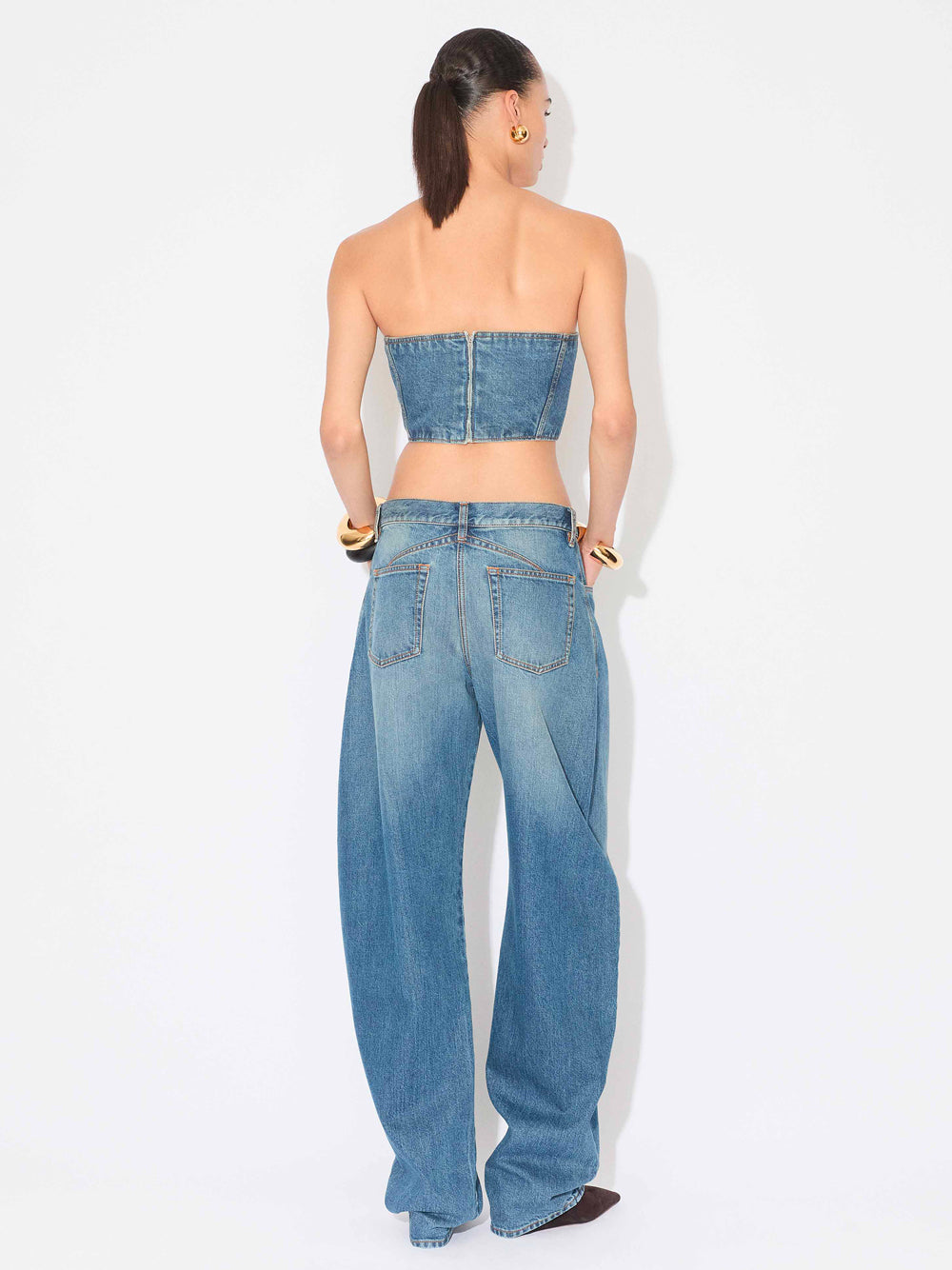 LOW ROUND PANTS
