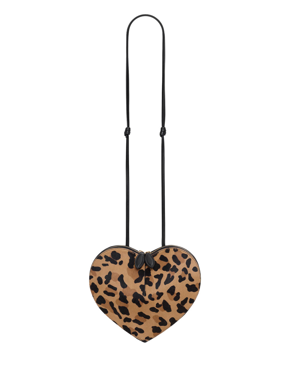 LE CŒUR BAG IN LEOPARD HAIRCALF