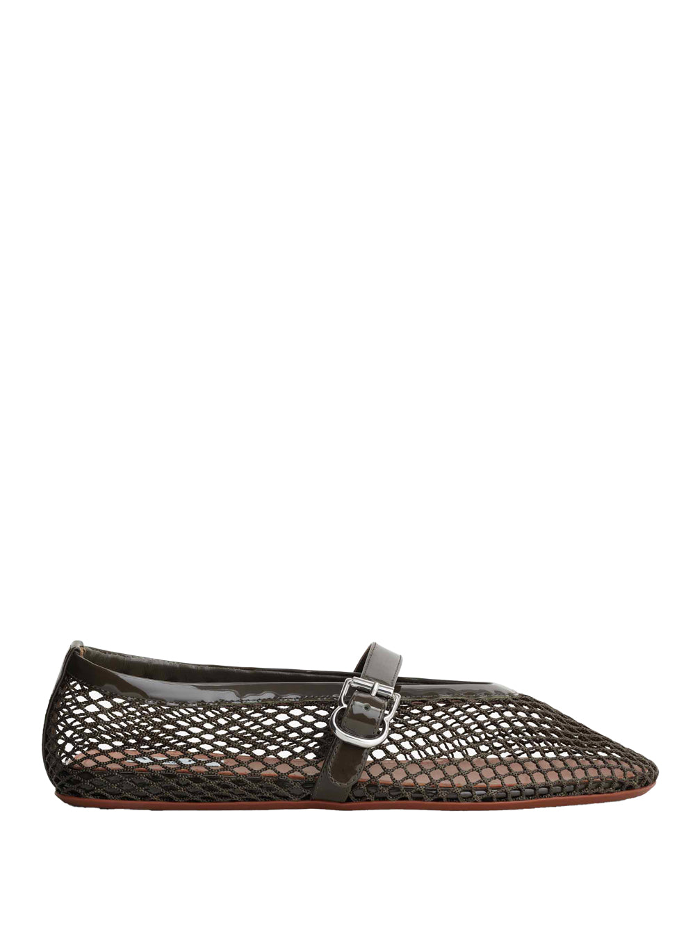 BALLET FLATS IN FISHNET