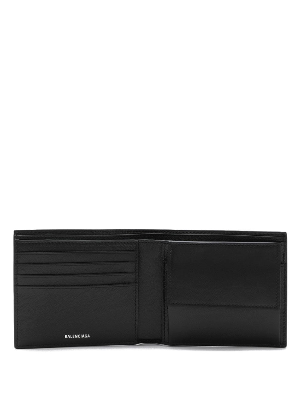 HAMMERED LEATHER BI-FOLD WALLET