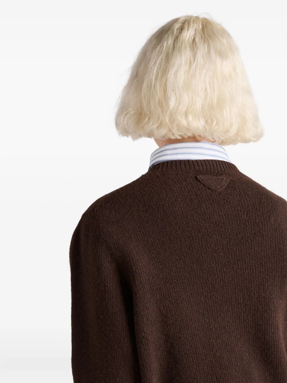 WOOL AND CASHMERE CREW-NECK SWEATER