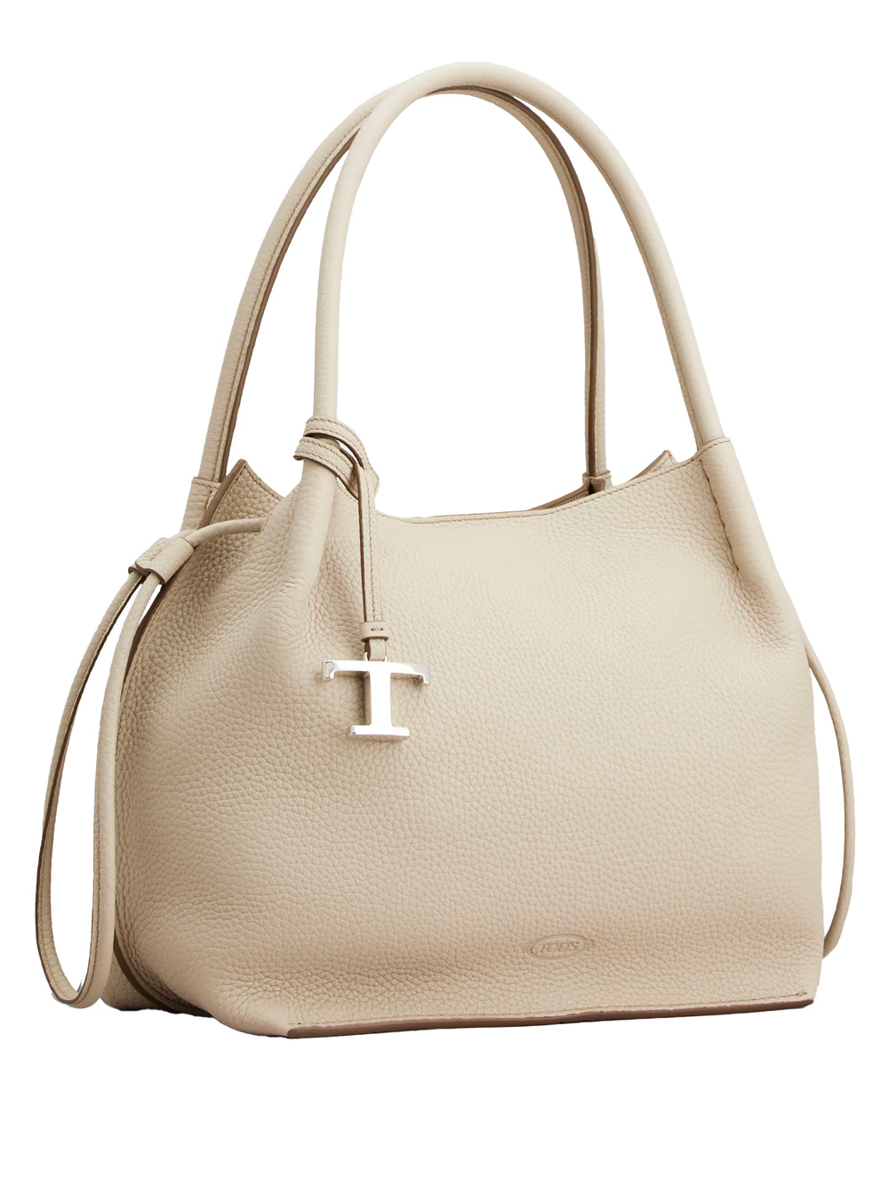 LEATHER MEDIUM BUCKET BAG