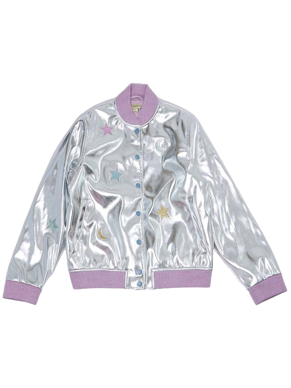 STAR EMBROIDERY BOMBER JACKET