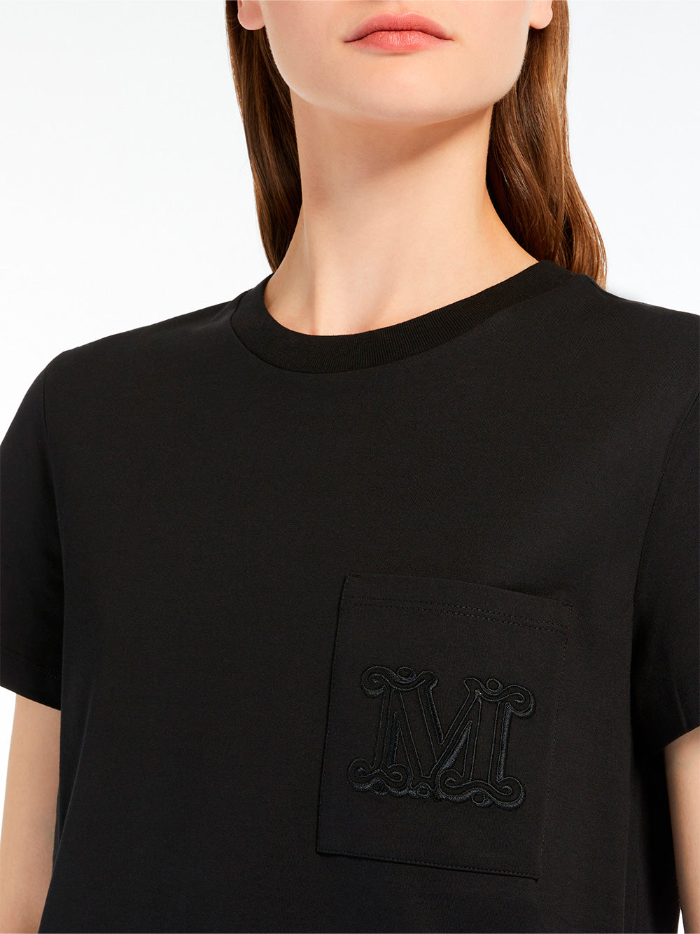 M MONOGRAM COTTON JERSEY T-SHIRT