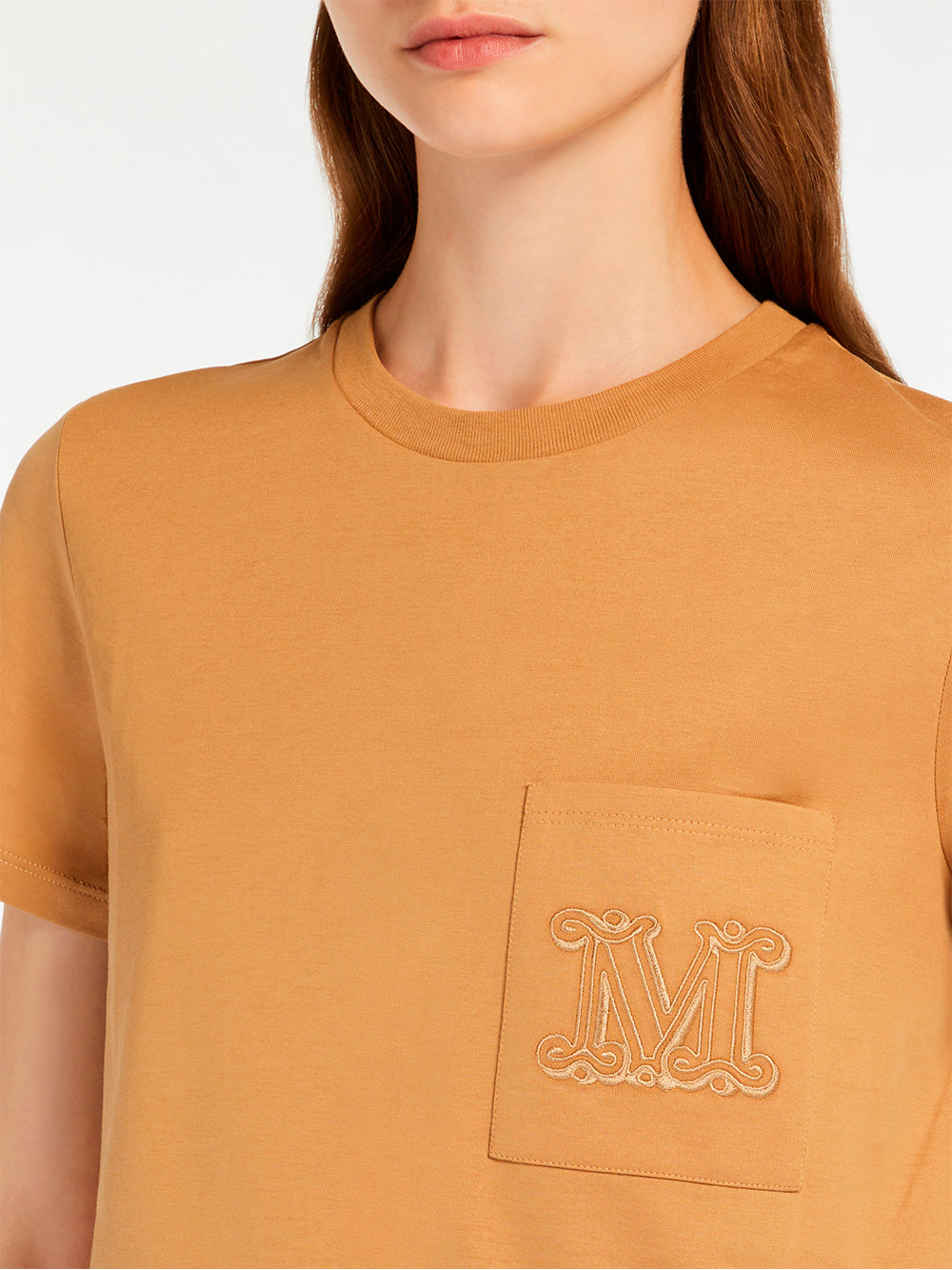 M MONOGRAM COTTON JERSEY T-SHIRT