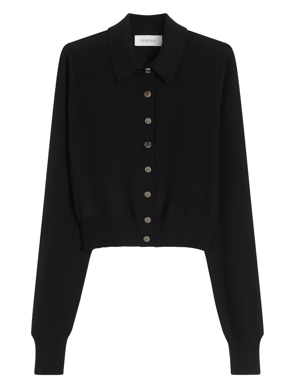 SOFT FIT WOOL CROPPED CARDIGAN