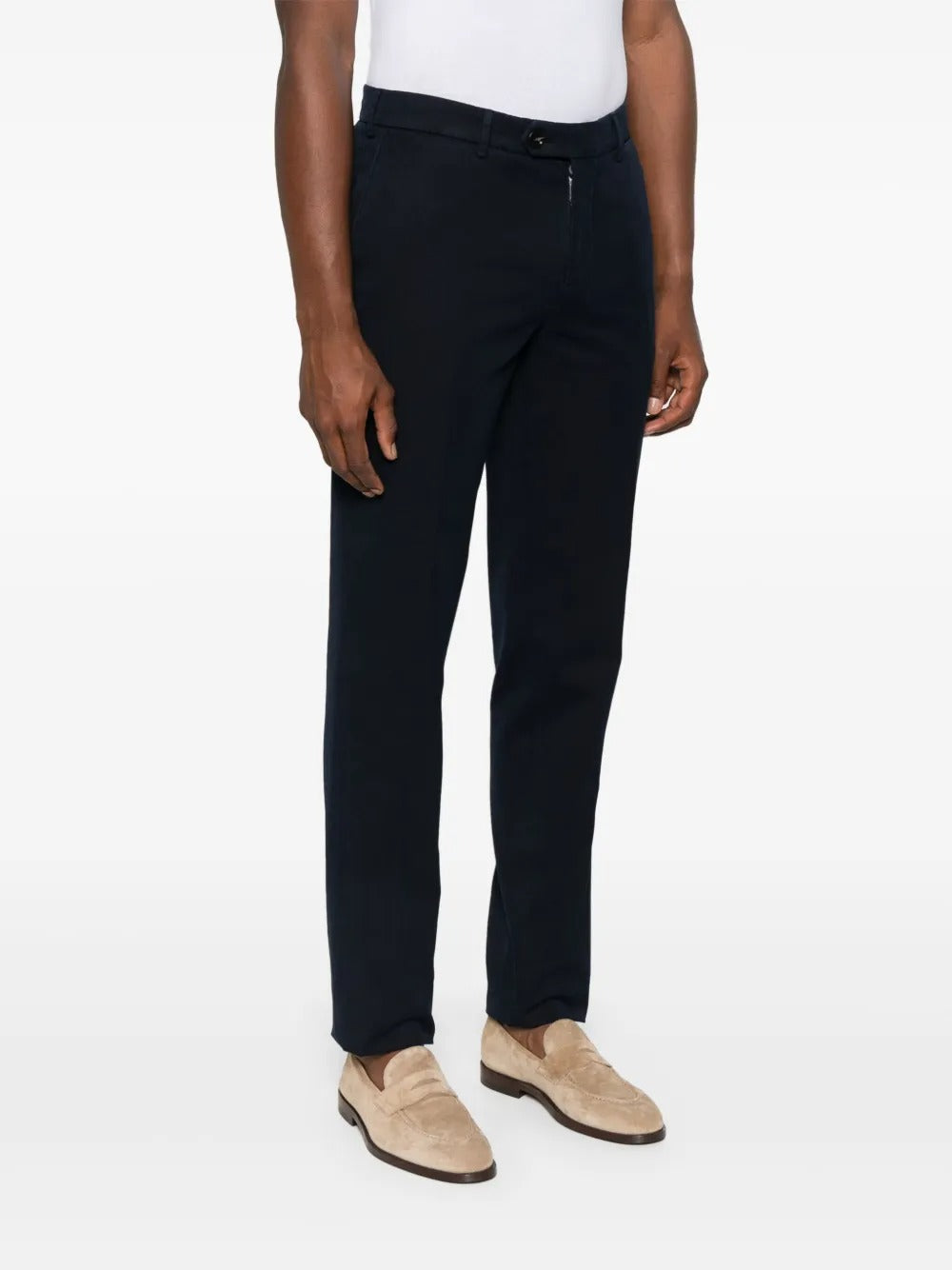 COTTON CHINO TROUSERS