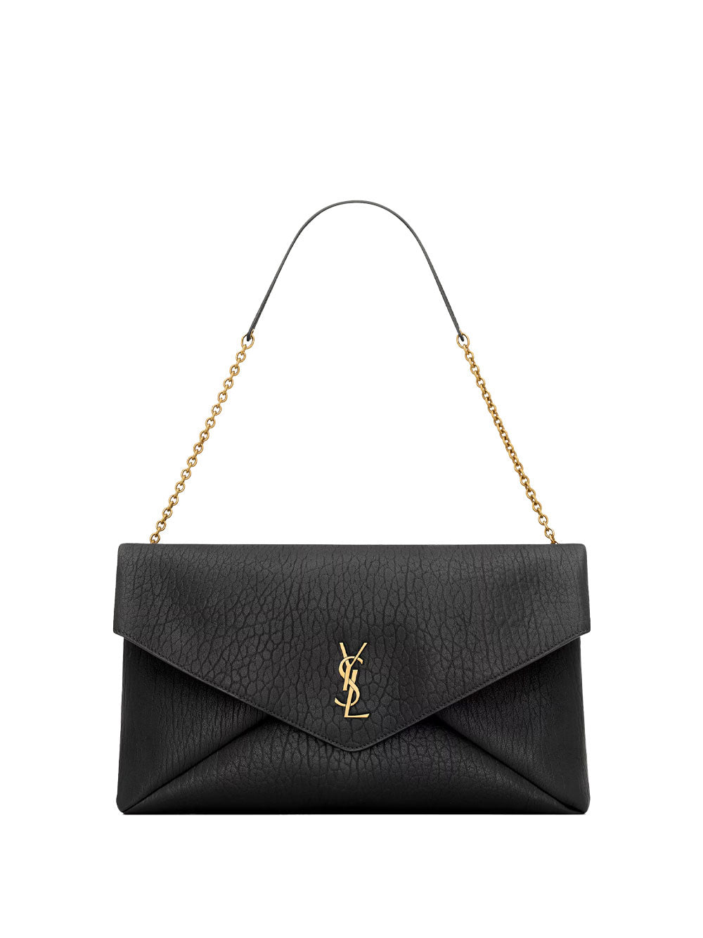 CASSANDRE XXL ENVELOPE POUCH ON CHAIN IN LAMBSKIN