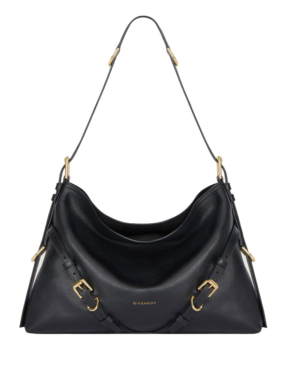 VOYOU MEDIUM BAG IN GLOSSY LEATHER