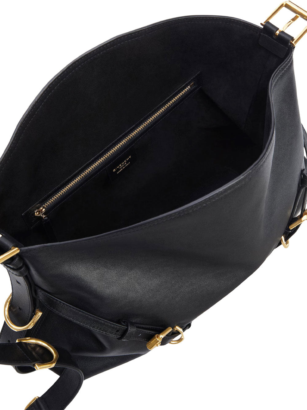 VOYOU MEDIUM BAG IN GLOSSY LEATHER