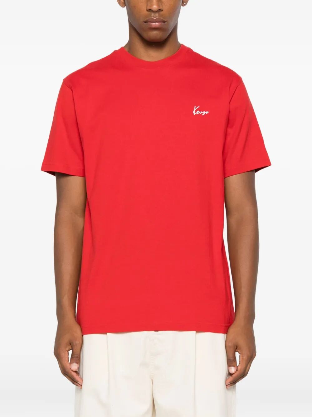GOTS ARCHIVE BOUQUET PRINT COTTON T-SHIRT