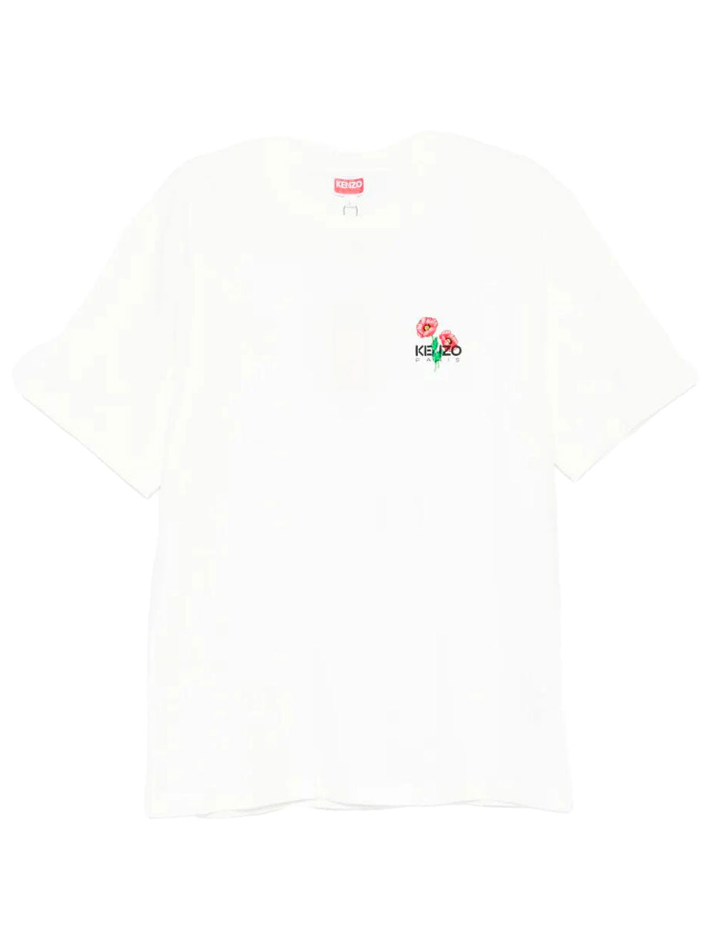 GOTS ARCHIVE BOUQUET EMBROIDERED COTTON T-SHIRT