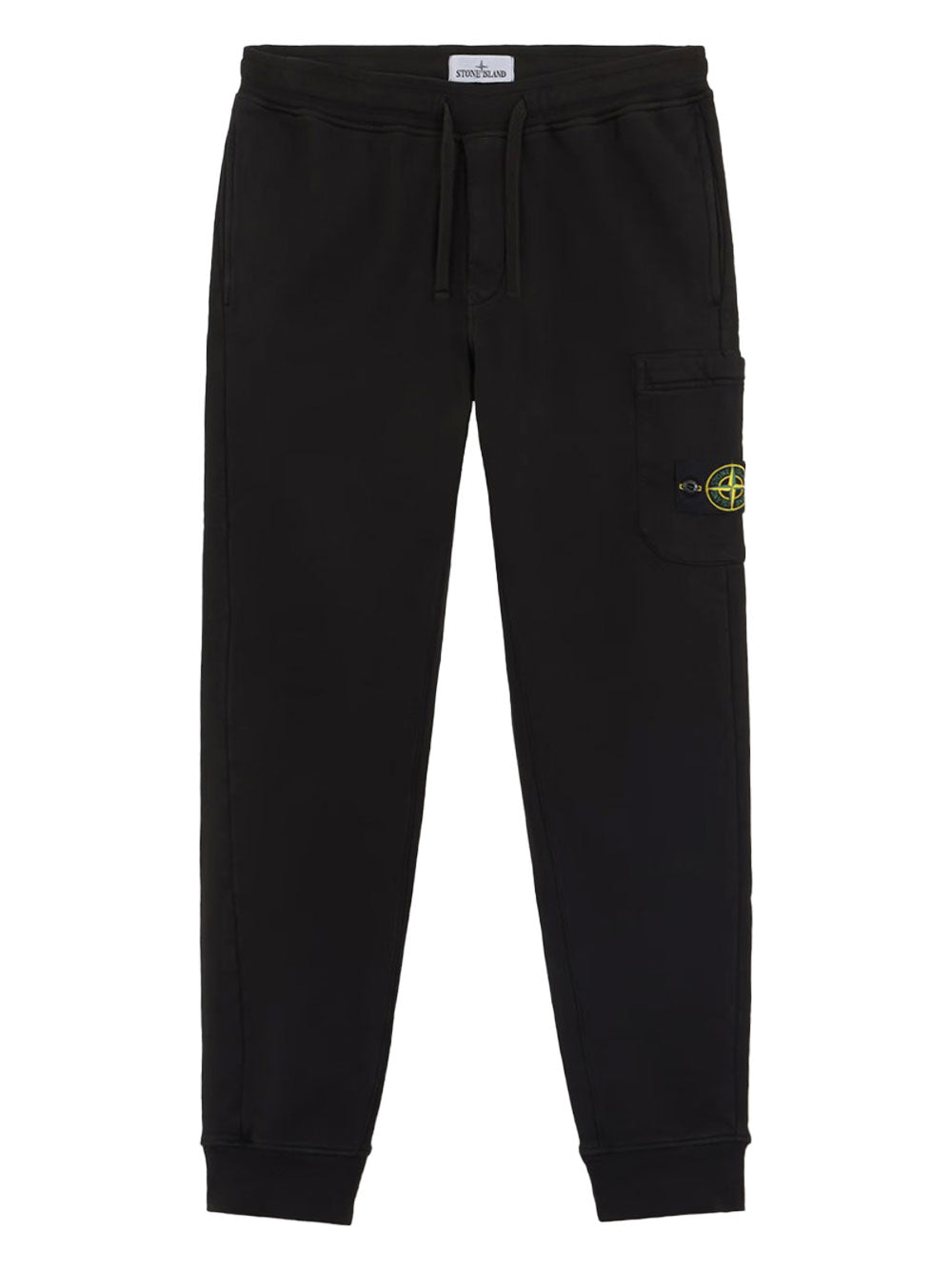 COTTON FLEECE SWEATPANTS WITH ELASTICATED WAISTBAND