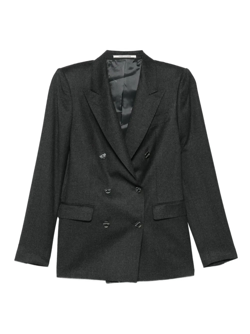 WOOL AND SILK PLEATED SUIT