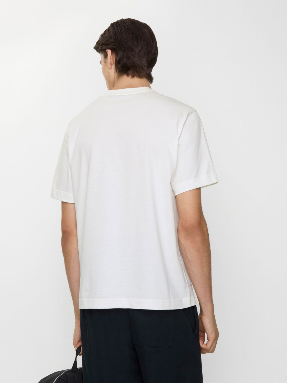 SETH EKD CHECK COTTON T-SHIRT