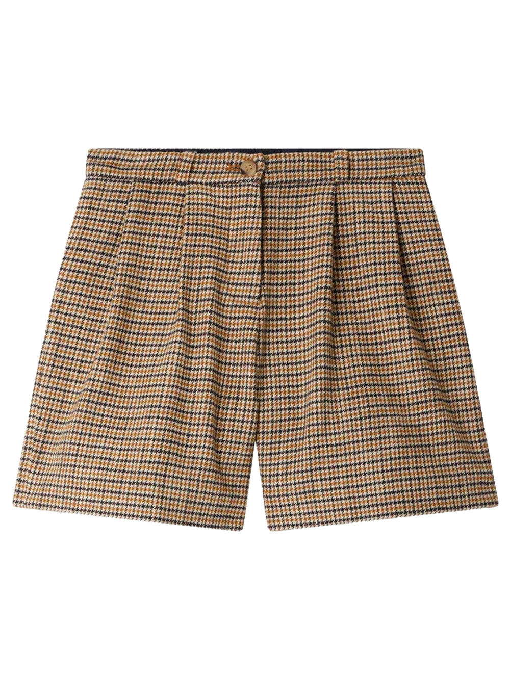 PANTALONCINI DI FLANELLA A QUADRI JUA
