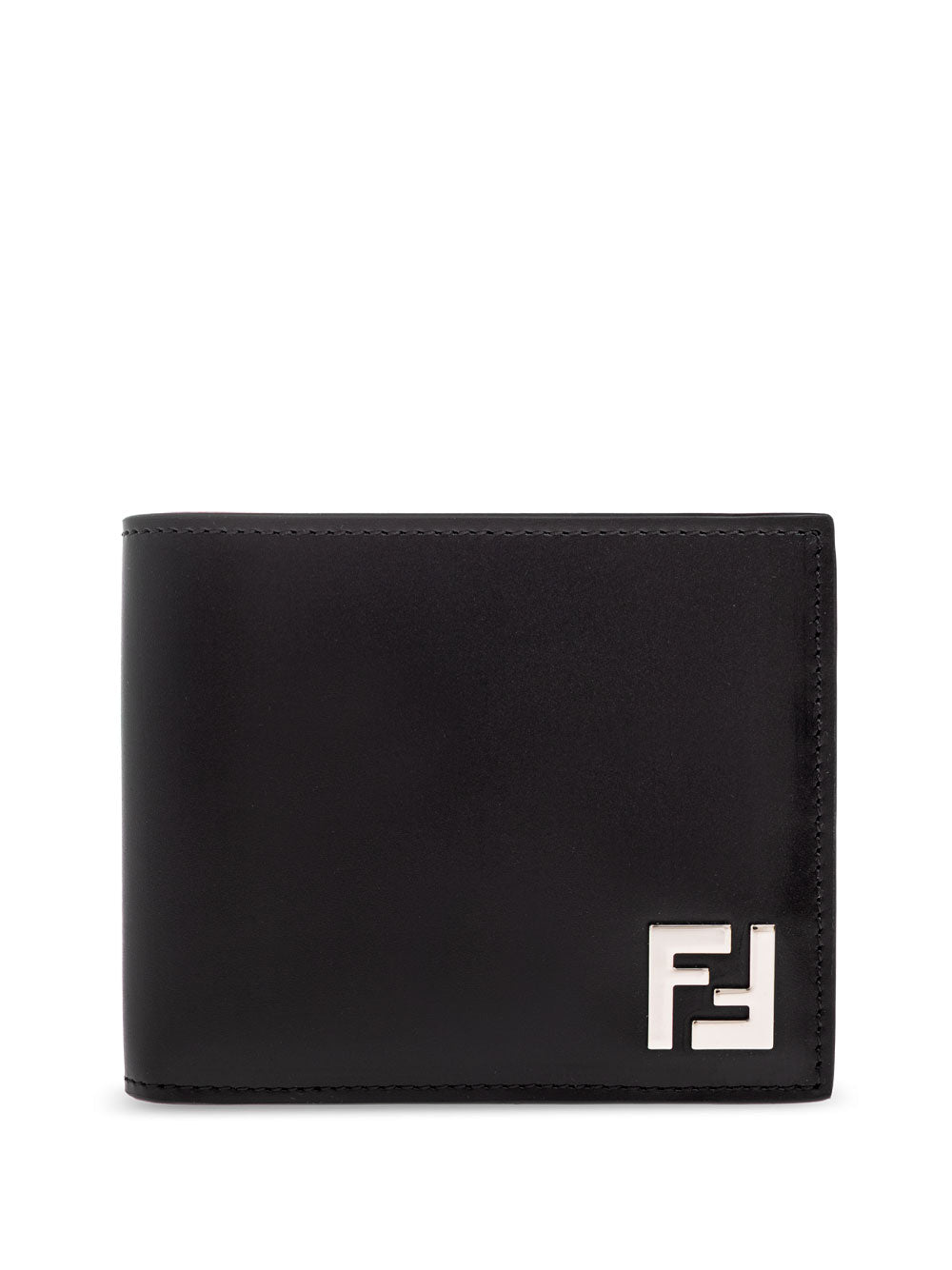 FF PRINT LEATHER BI-FOLD WALLET