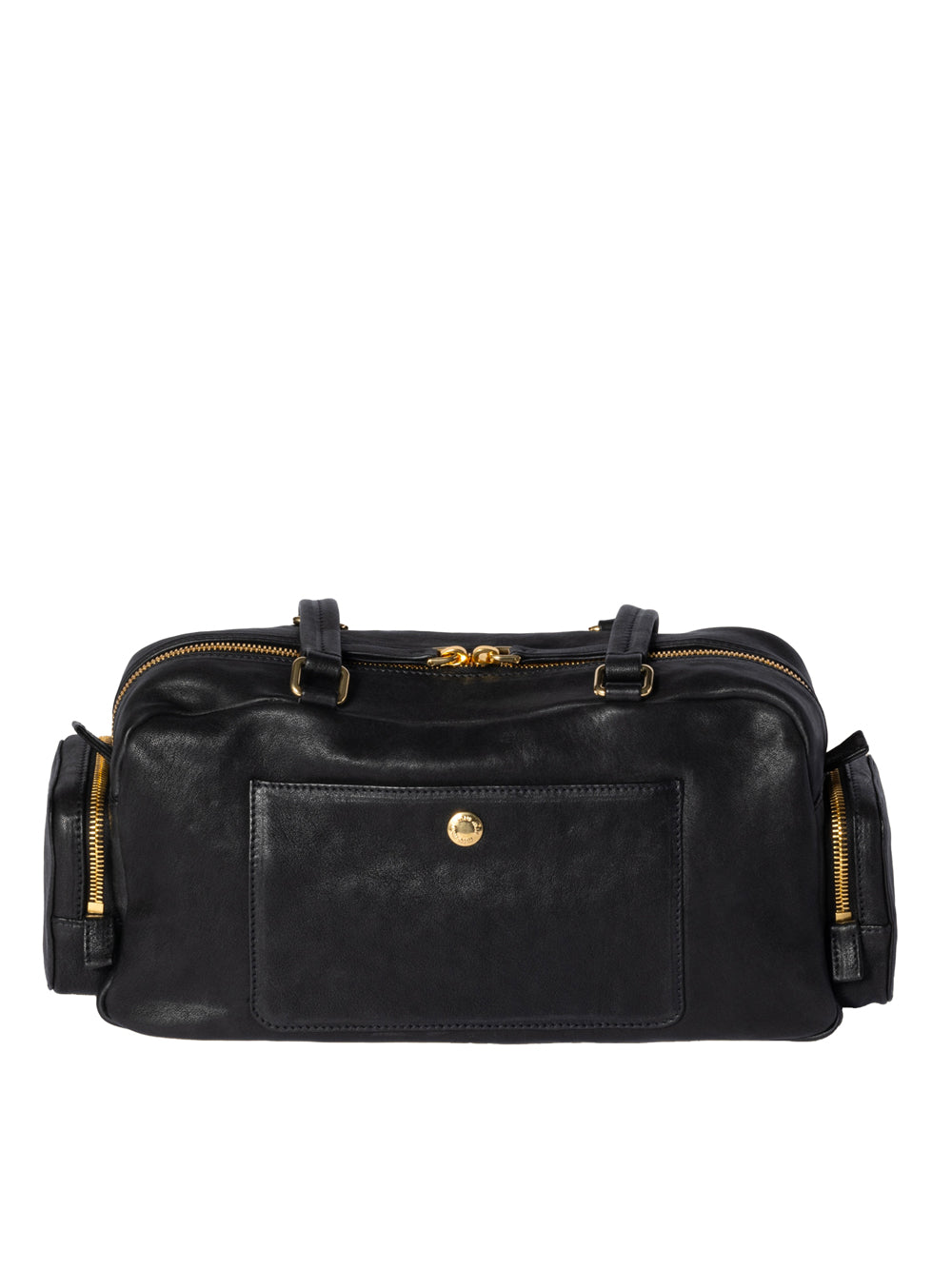 POCKET WASHED NAPPA LEATHER BAG