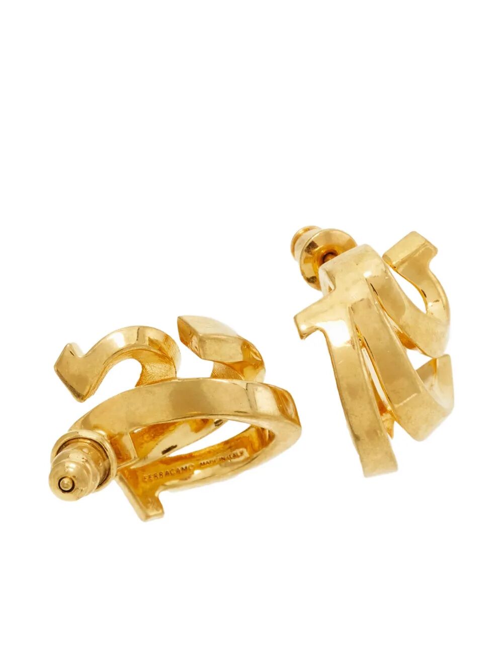 TRIPLE GANCINI EARRINGS