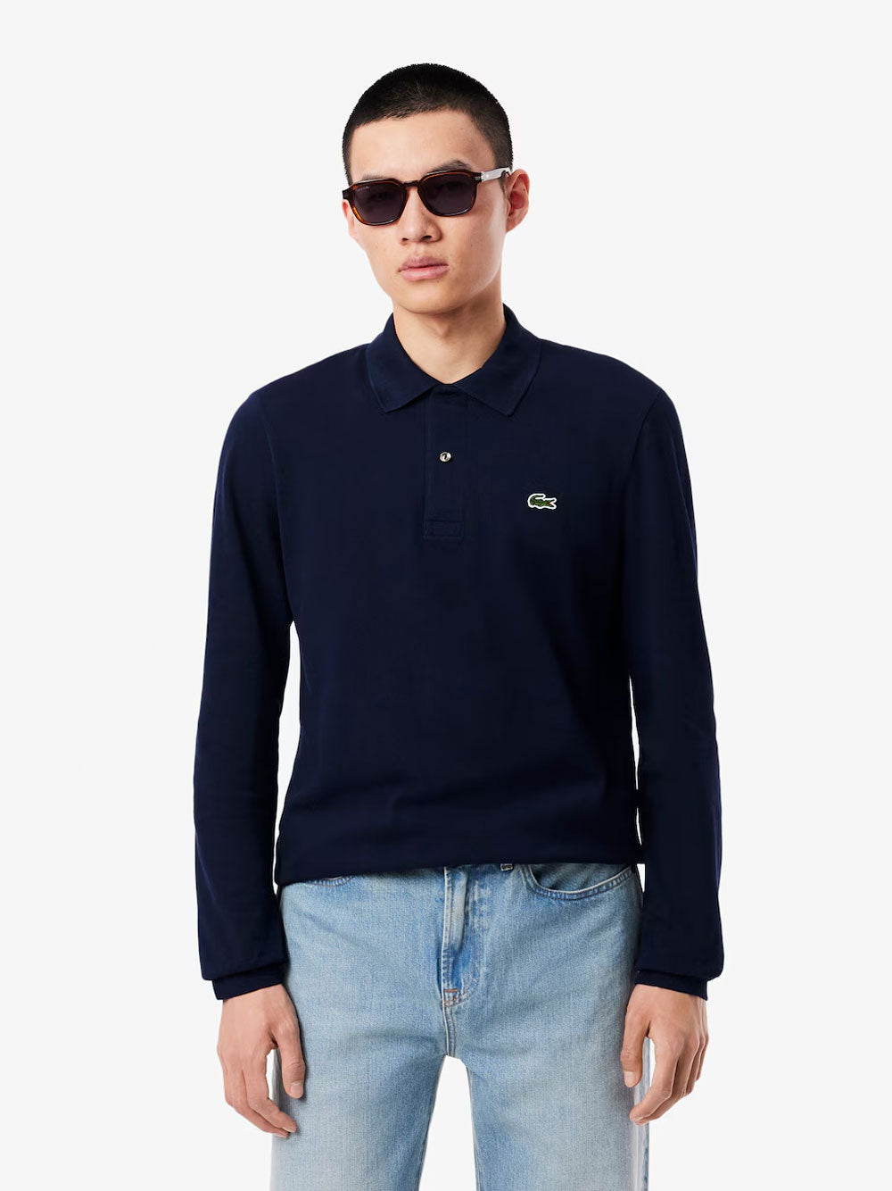 CLASSIC FIT LONG-SLEEVED L.12.12 POLO