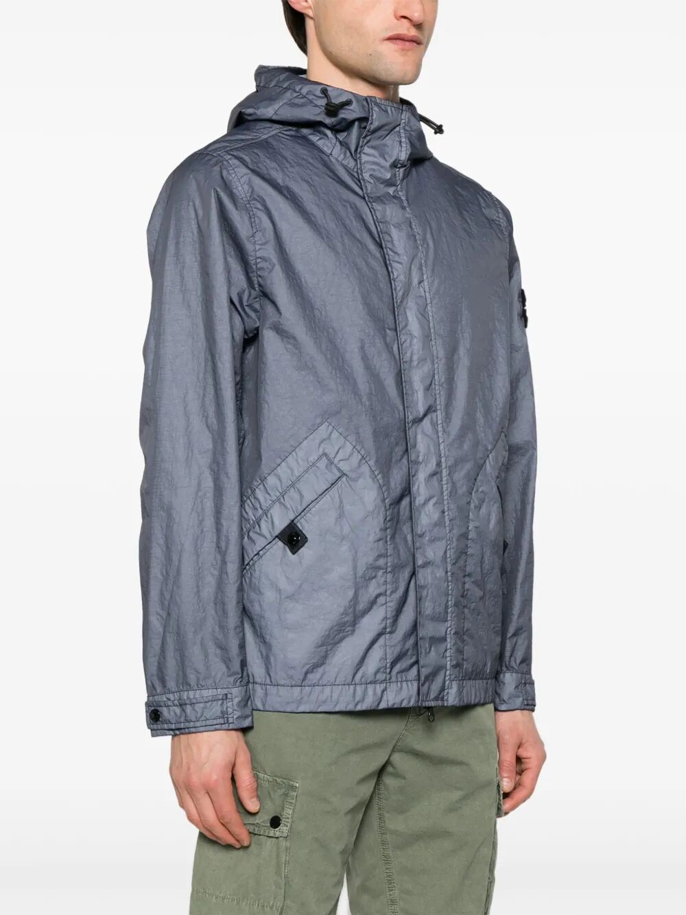 BREATHABLE WATER-RESISTANT HOODED MEMBRANA 3L TC JACKET