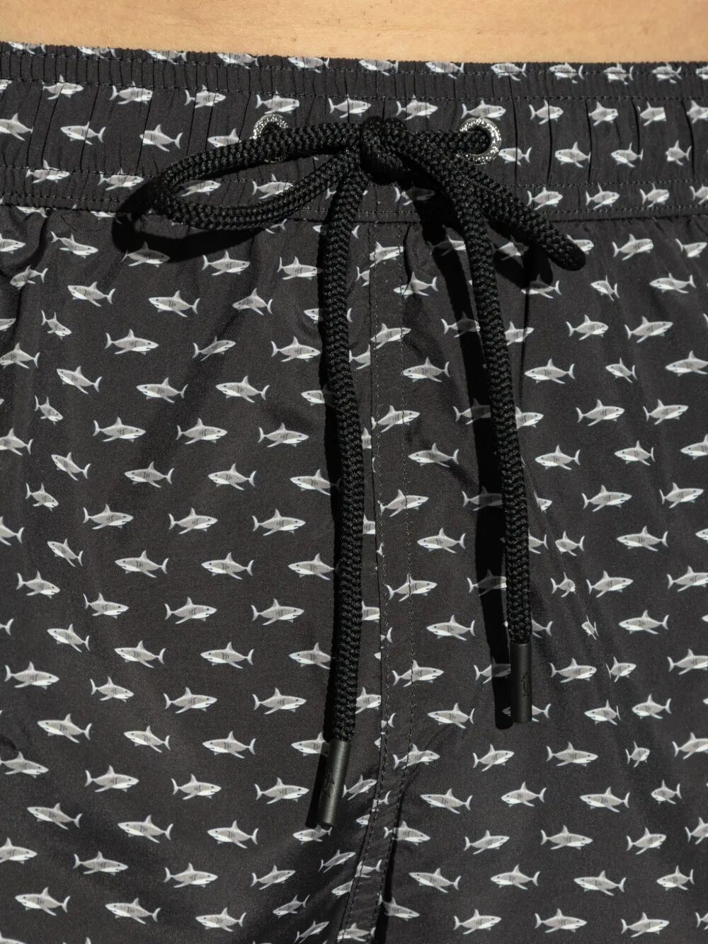 SHARK PRINT SWIM SHORTS