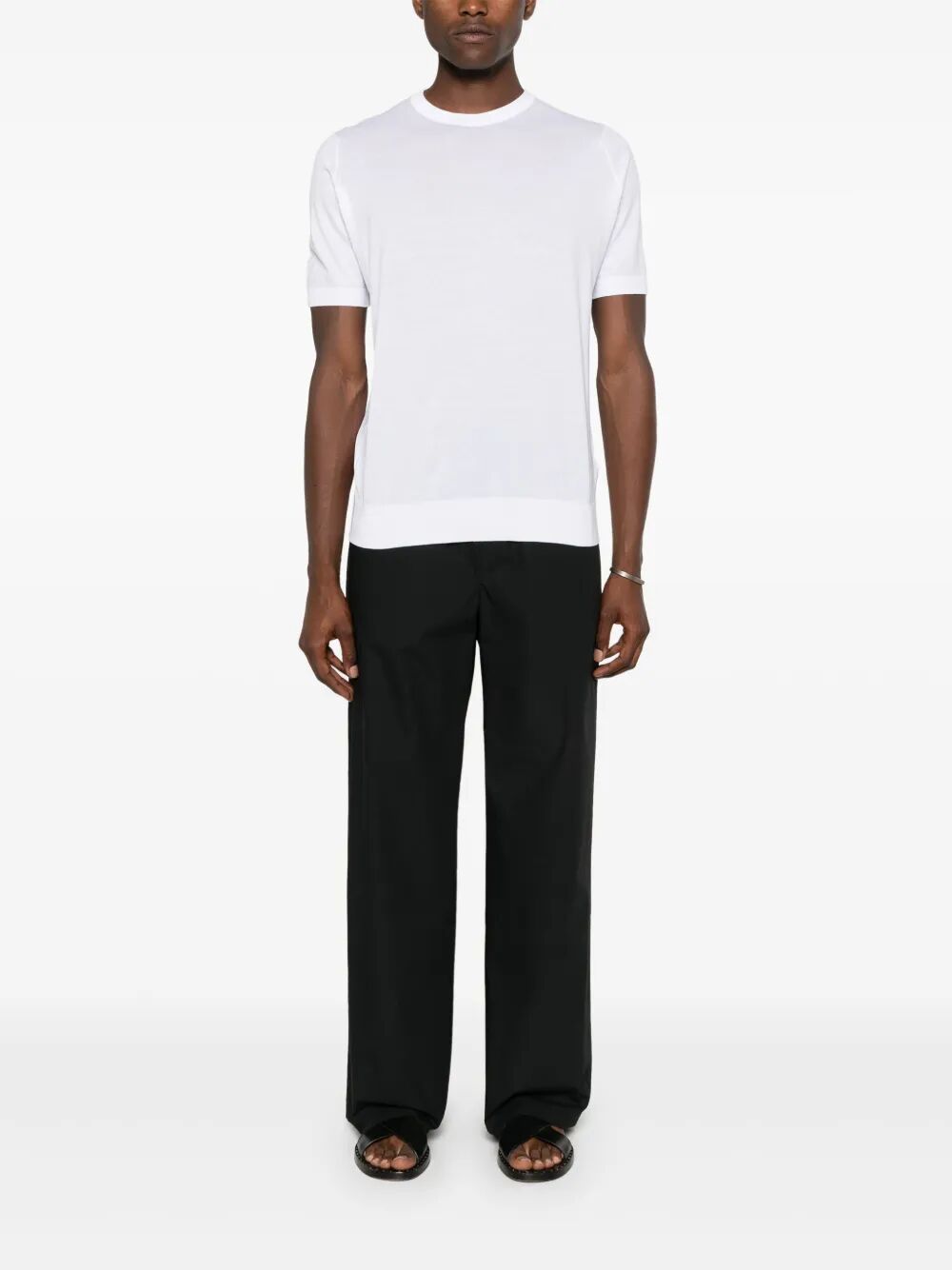 KEMPTON FINE KNIT COTTON T-SHIRT