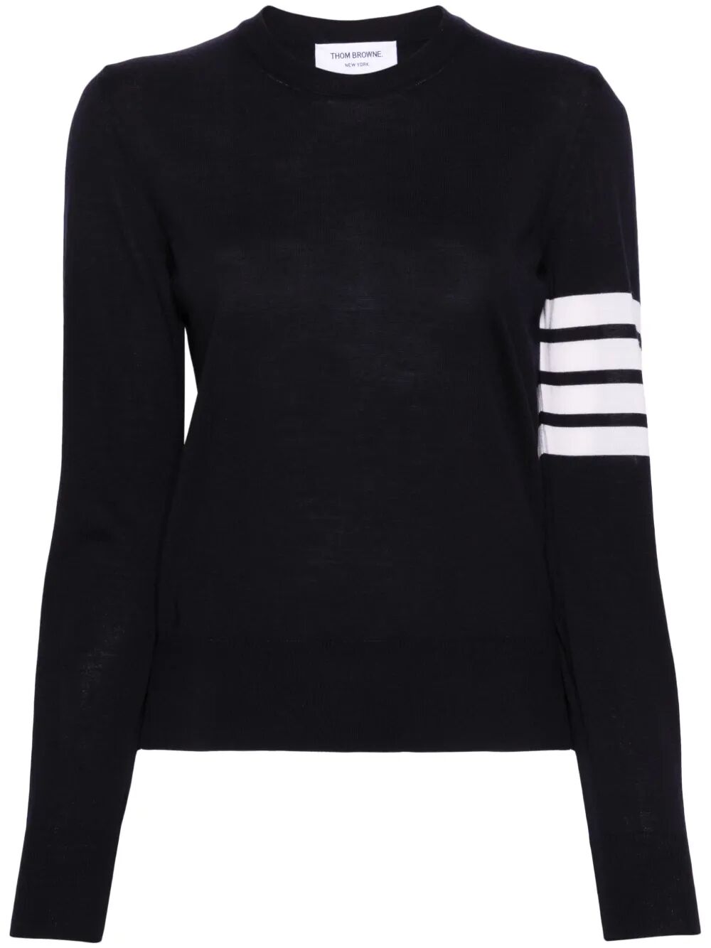 WOOL 4-BAR RELAXED PULLOVER