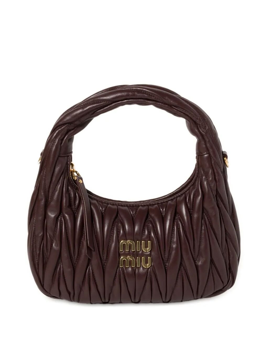 WANDER MATELASSÉ NAPPA LEATHER SMALL HOBO BAG