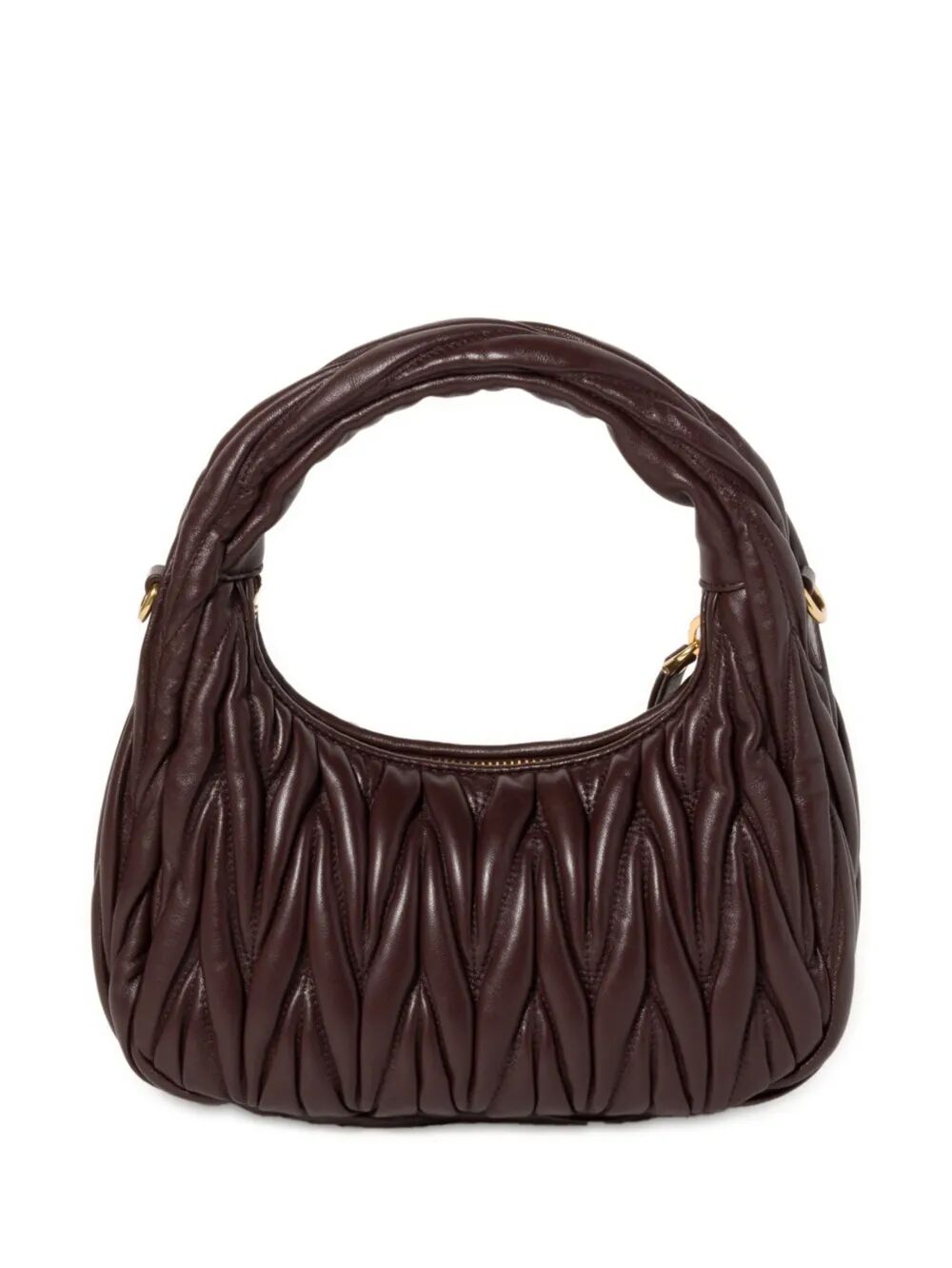 WANDER MATELASSÉ NAPPA LEATHER SMALL HOBO BAG