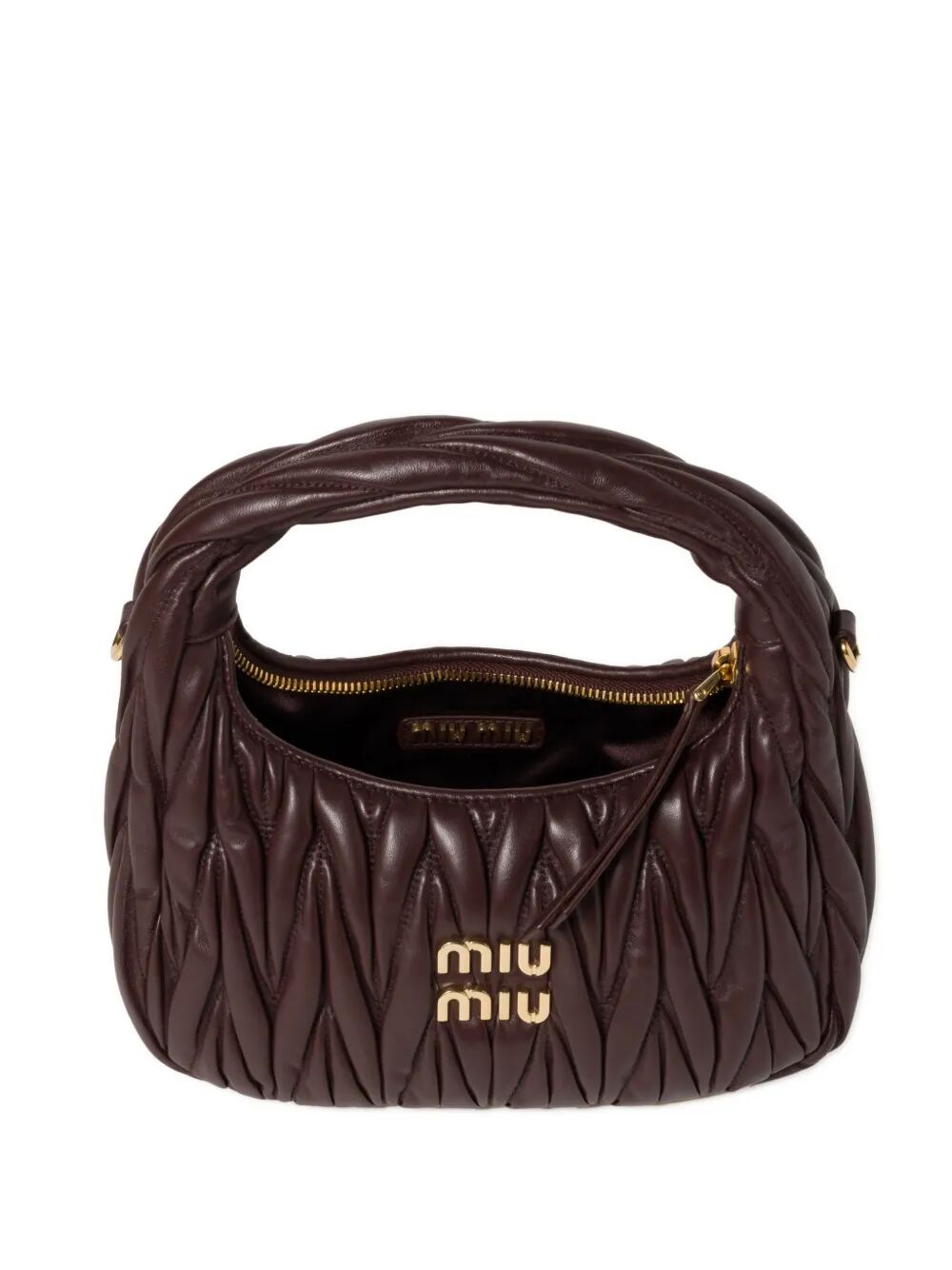 WANDER MATELASSÉ NAPPA LEATHER SMALL HOBO BAG