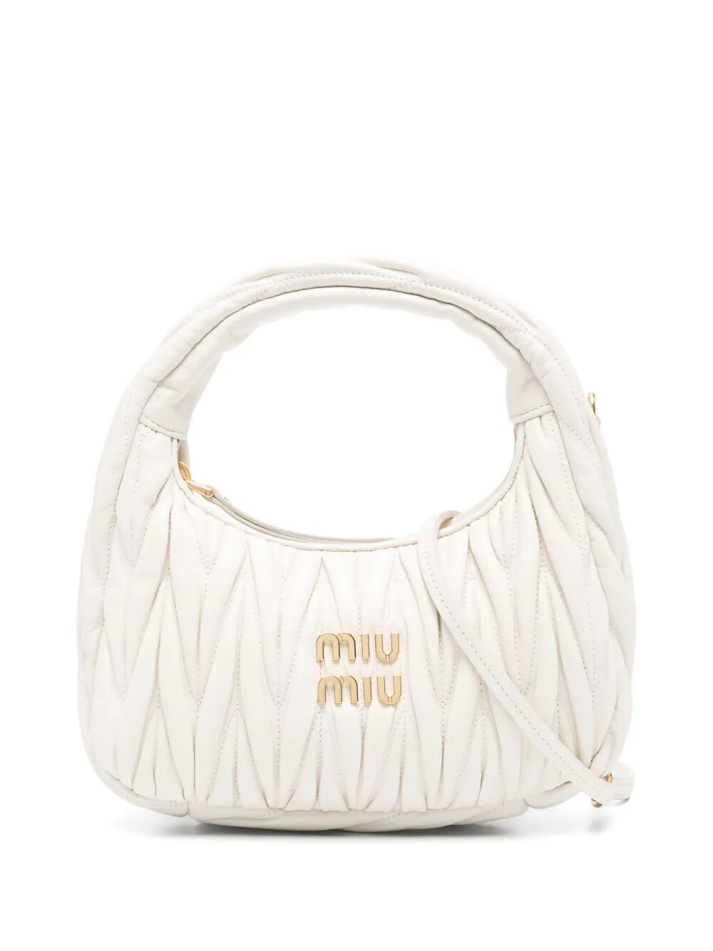 WANDER MATELASSÉ NAPPA LEATHER SMALL HOBO BAG