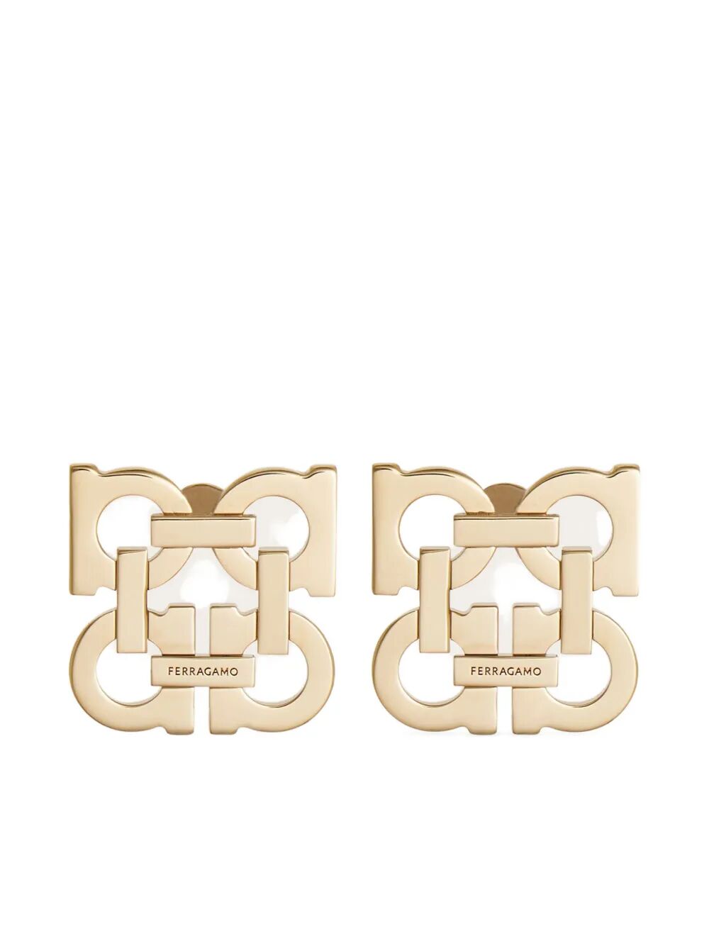 FOUR GANCINI CLIP ON EARRINGS