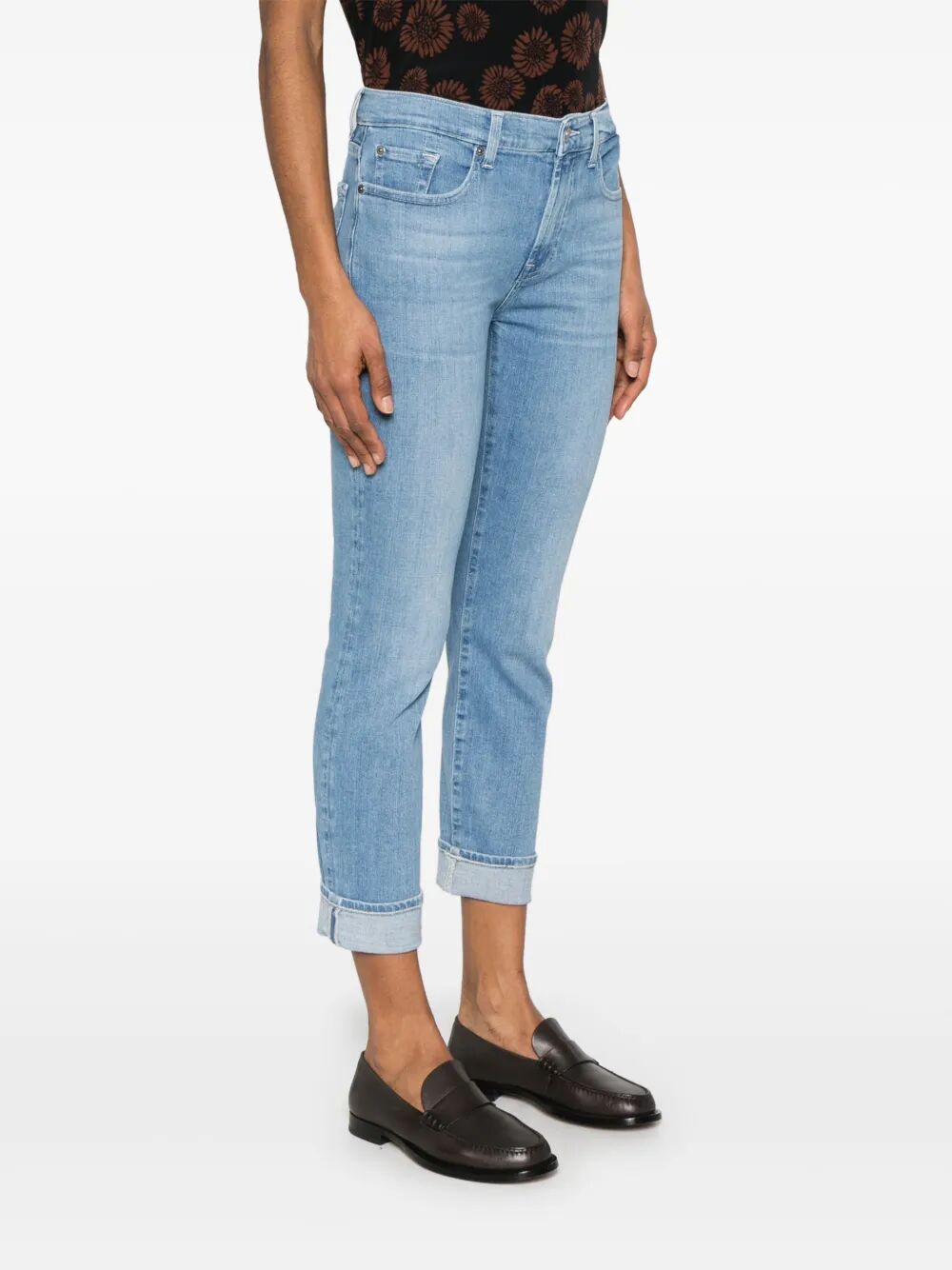 RELAXED SKINNY BLOOM JEANS