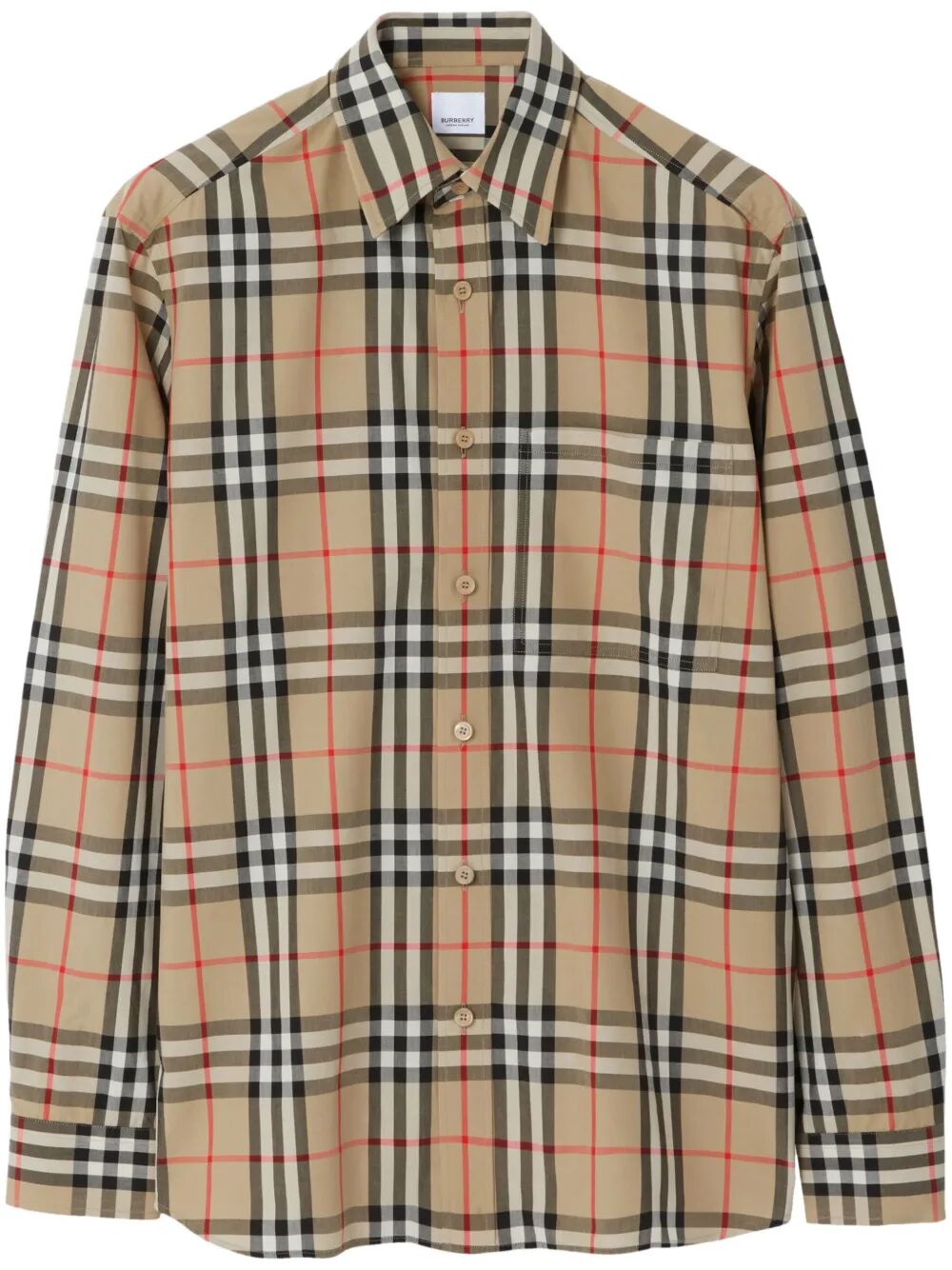CAXTAN REGULAR FIT CHECK COTTON SHIRT