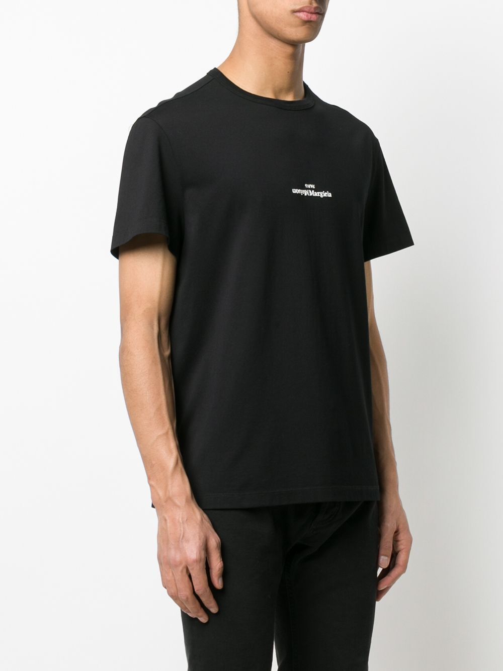T-SHIRT LOGO DISTORTO