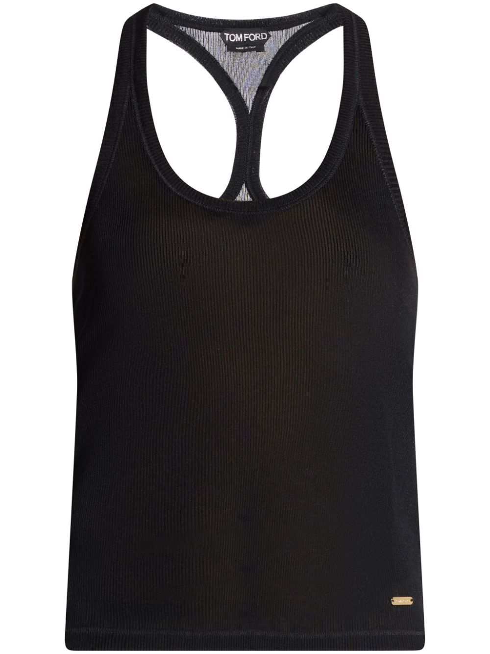 VISCOSE RIBBED TANK TOP