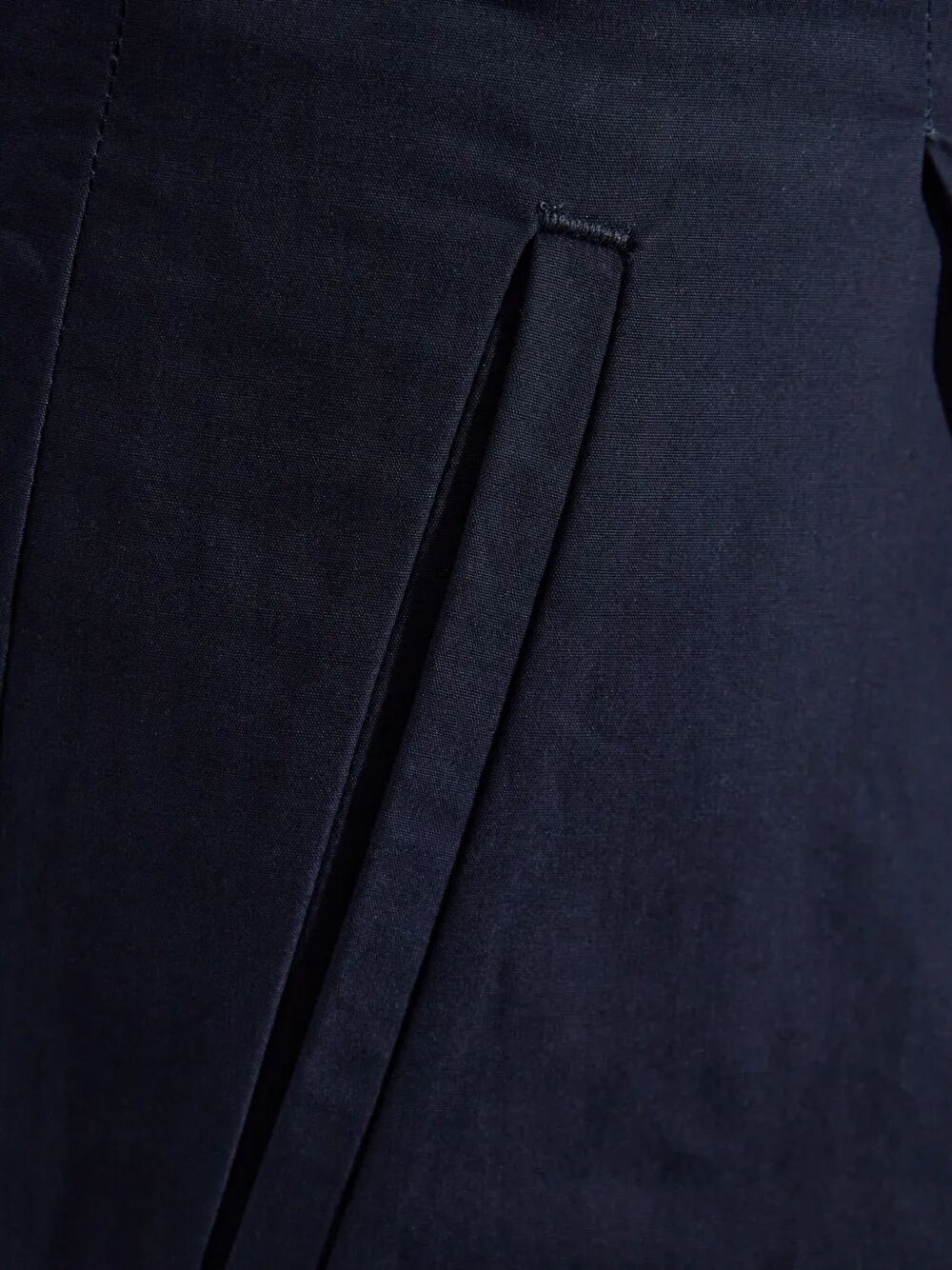 VERONICA PLEATED COTTON TROUSERS